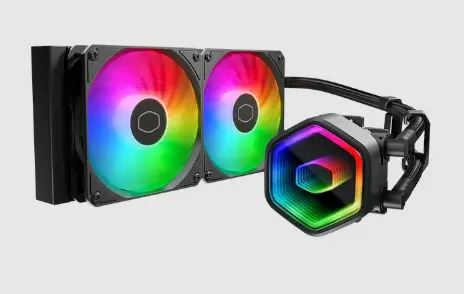 [MLW-D24M-A18PA-R1/NEW] Cooler Master 240 Core II AIO WATER COOLING Infinity Mirror ARGB 240mm AMD Ryzen AM5|4, Intel LGA 1851|1700
