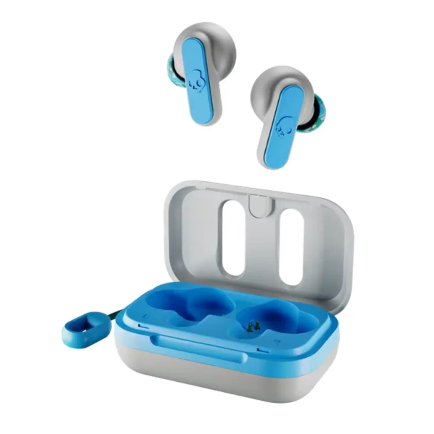 [S2DBW-Q774/NEW] Skullcandy Dime XT 2 Audífonos Inalámbricos Bluetooth Gris Claro Azul